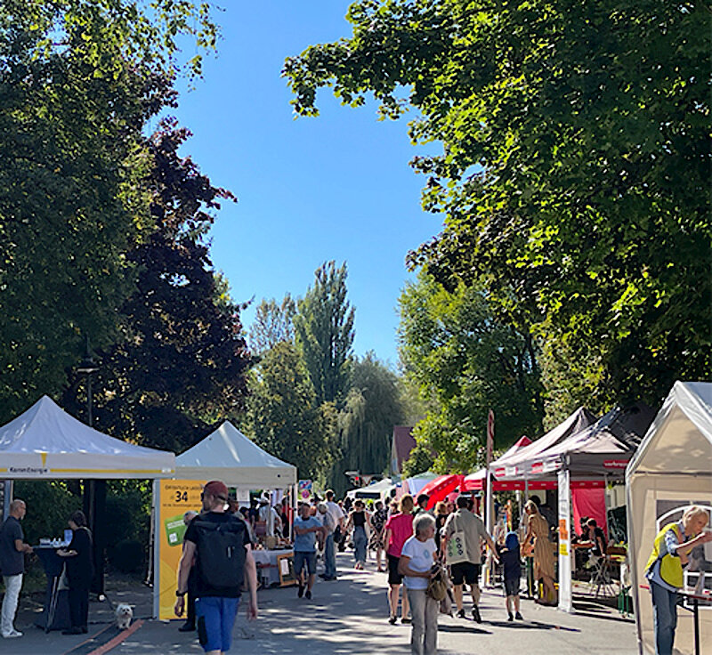 Puchheimer Ökomarkt 2025 – Reges Treiben bei sommerlichen Temperaturen